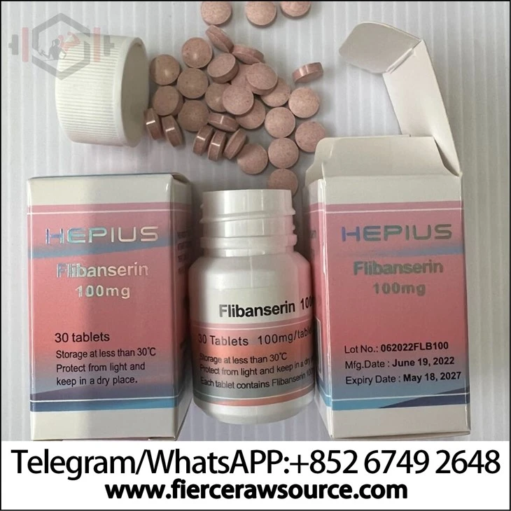 Finished Tablets(HEPIUS) Flibanserin 100mg Improve Sexual Life Quality